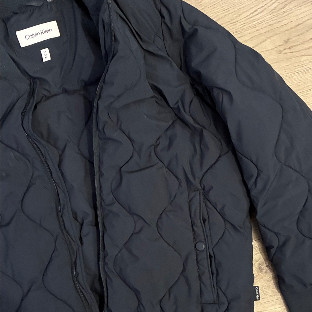 Calvin Klein Midnight Blue Outerwear bomber jacket